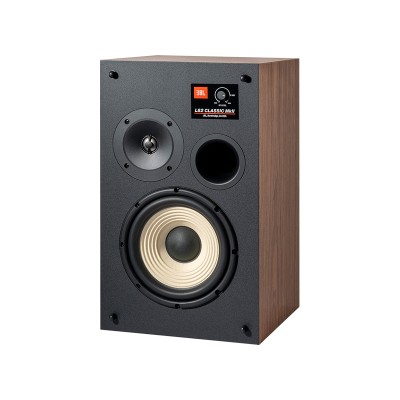 Jbl l82 classic mkII paire d'enceintes avant sur pied en bois - bleu