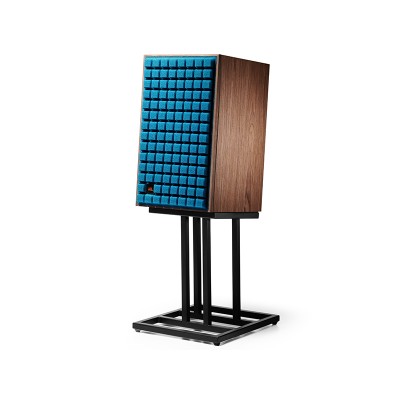 Jbl l82 classic pair of front stand speakers in wood - blue
