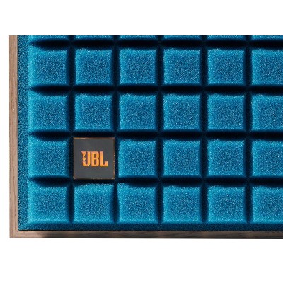 JBL L82 klassisches Paar Front-Standlautsprecher aus Holz – Blau