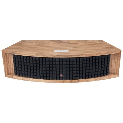 Jbl l42ms wireless wifi soundbar audio system - bluetooth walnut wood