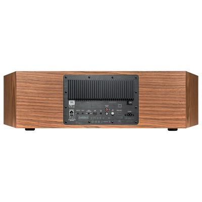 Jbl l42ms soundbar wifi audio system - bluetooth walnut wood