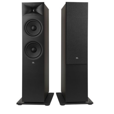 Jbl 260f Stage 2 2,5-drożne przednie głośniki wolnostojące, drewno-czarne