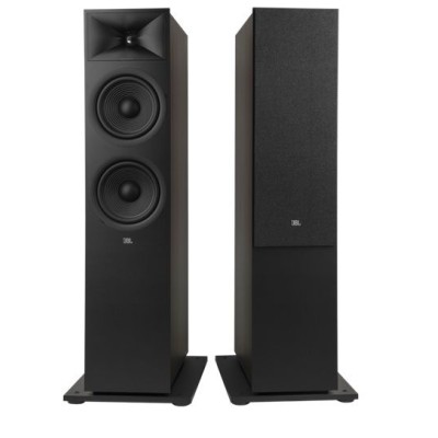 Jbl 260f Stage 2 pair of 2.5-way front floor speakers, wood-black