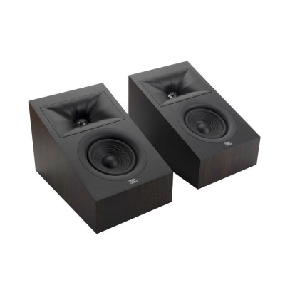 Jbl 240h Stage 2 pair of wooden Dolby Atmos speakers - black