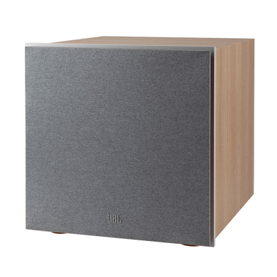 Jbl 200p Stage 2 Aktiv-Subwoofer aus Holz – Weiß