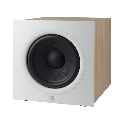 Jbl 200p Stage 2 Aktiv-Subwoofer aus Holz – Weiß