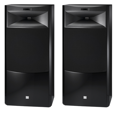 Jbl s4700 Summit pair of front floorstanding speakers, black