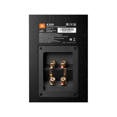 Jbl 4309 Studio Monitors Altavoces de pie frontales de 2 vías, negro