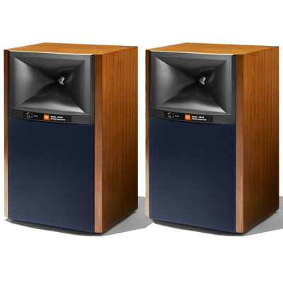 Jbl 4309 Studio Monitors 2-way front floor speakers in wood - blue