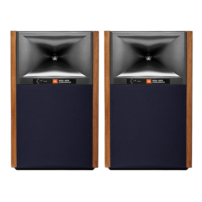 Jbl 4309 Studio Monitors 2-way front floor speakers in wood - blue