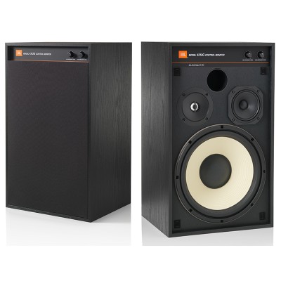 jbl 4312g Studio Monitors pair of front floorstanding speakers, black