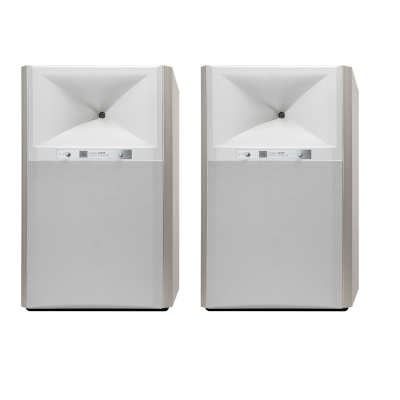 Jbl 4329p Studio Monitors enceintes avant pour pieds en bois - blanc