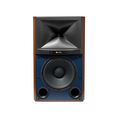 Jbl 4349 Studio Monitors paire d'enceintes avant au sol - support en bois bleu
