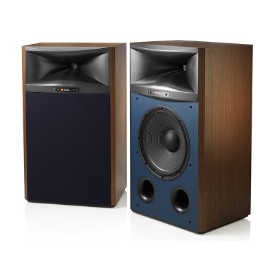 Jbl 4367 Studio Monitors pair of 2-way floorstanding speakers in wood - blue