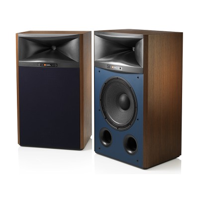 Jbl 4367 Studio Monitors paire d'enceintes colonnes 2 voies en bois - bleu