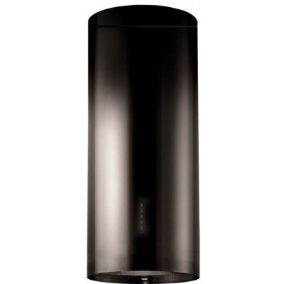 Okap wyspowy Falmec Polar Black Design 35 cm w kolorze czarnej stali