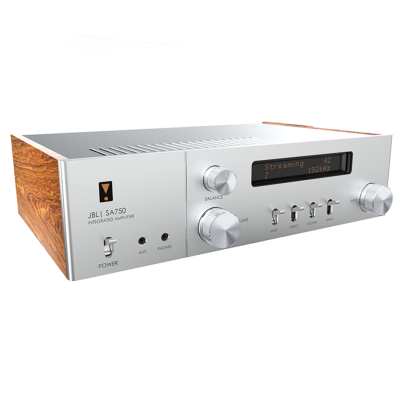 Jbl sa750 Electronics Integrated Amplifier Wi-Fi - Apple AirPlay 2 - Chromecast Wood - Silver