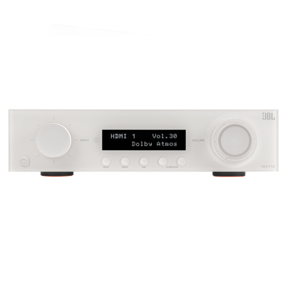 Jbl ma710 MA 7.2 110W multichannel amplifier white glass