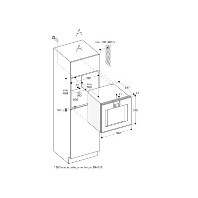 Gaggenau bo470112 Serie 400 Einbau-Pyrolysebackofen 60 cm Edelstahl