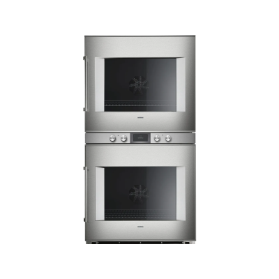 Gaggenau bx480112 Serie 400 horno doble 72 cm bisagras a la derecha - acero inoxidable