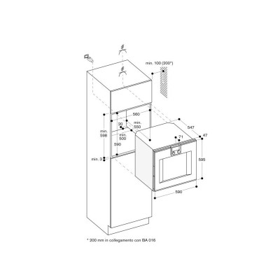 Gaggenau bo450112 Serie 400 Einbau-Pyrolyseofen aus Edelstahl