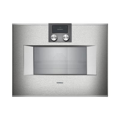 Gaggenau bs470112 built-in combined steam oven h 45 cm stainless steel