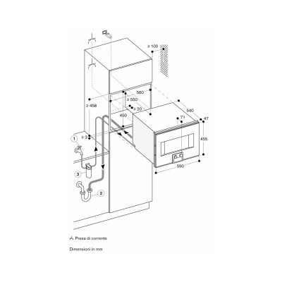 Gaggenau bs474112 four à vapeur combiné h 45 cm inox