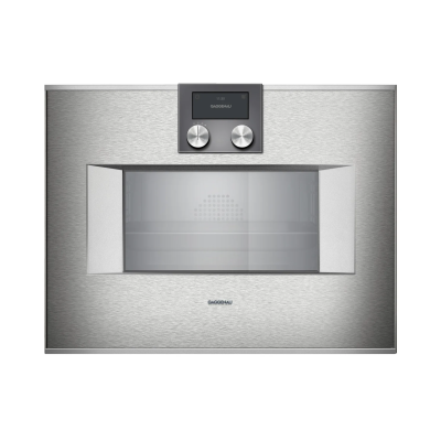 Gaggenau bs451111 built-in combined steam oven h 45 cm stainless steel