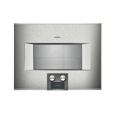 Gaggenau bs454111 four à vapeur combiné encastrable h 45 cm acier inoxydable