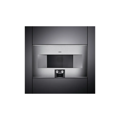 Gaggenau bm485110 four à micro-ondes encastrable 75 cm inox