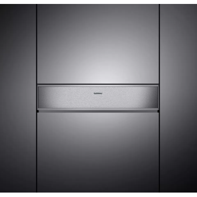 Gaggenau dv461110 built-in vacuum drawer stainless steel - glass