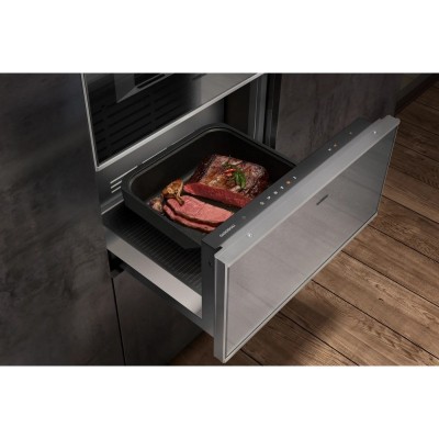 Gaggenau ws462112 cajón calentador h 29 cm acero inoxidable - vidrio