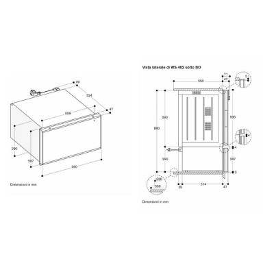 Gaggenau ws462102 cajón calentador h 29 cm antracita