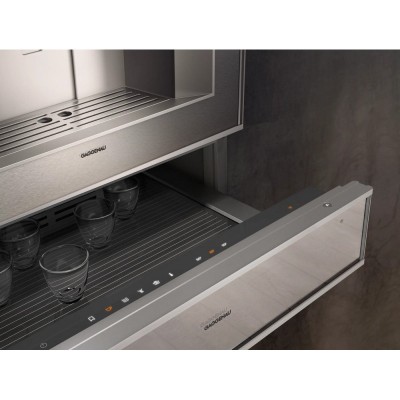 Gaggenau ws461112 cajón calentador h 14 cm acero inoxidable - vidrio