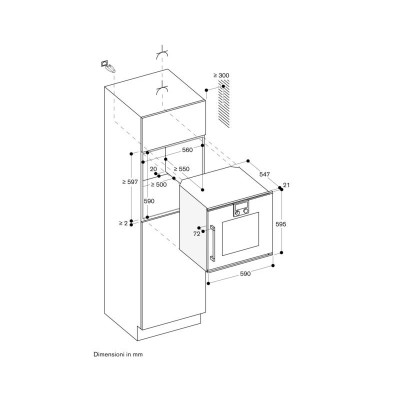 Gaggenau bop220102 Einbau-Pyrolysebackofen 60 cm Anthrazit