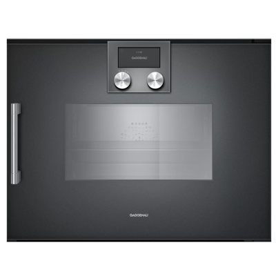 Gaggenau bsp270101 built-in combined steam oven h 45 cm anthracite