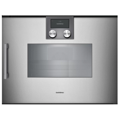 Gaggenau bsp260111 built-in steam combination oven h 45 cm stainless steel