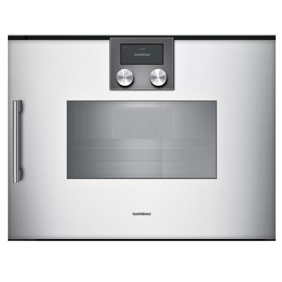 Gaggenau bsp250131 built-in steam combi oven h 45 cm silver