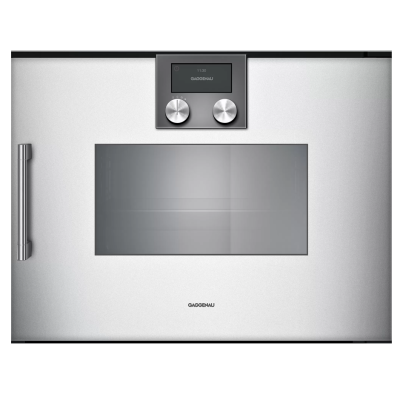 Gaggenau bsp220131 four à vapeur encastrable h 45 cm argent