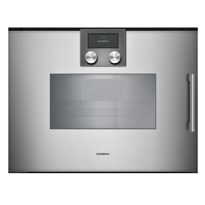 Gaggenau bsp261111 built-in steam combination oven h 45 cm stainless steel