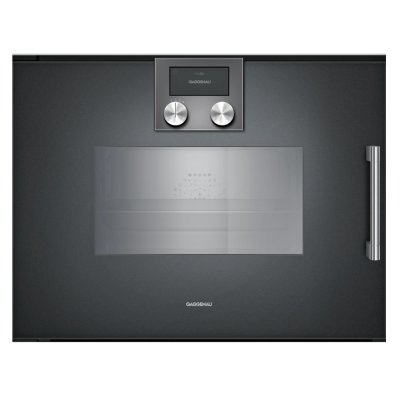 Gaggenau bsp271101 four à vapeur combiné encastrable h 45 cm anthracite