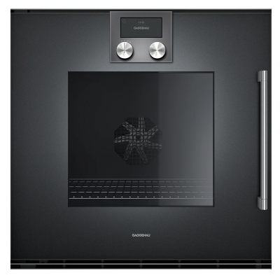 Gaggenau bop221102 built-in pyrolytic oven 60 cm anthracite