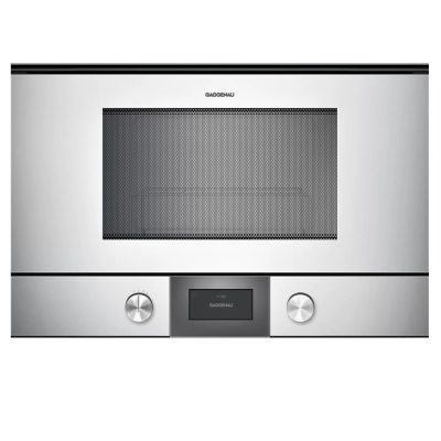 Gaggenau bmp224130 Einbau-Mikrowelle H 38 cm Silber