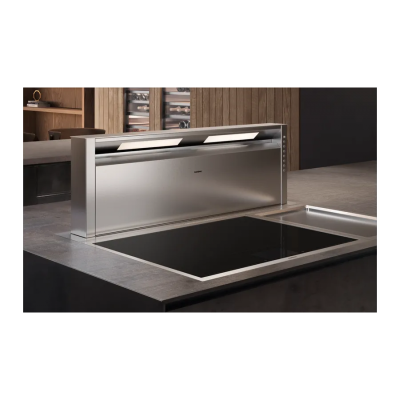 Gaggenau cx492111 induction hob 90 cm black + stainless steel frame