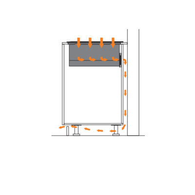 Gaggenau ca082011 Non-ducted recirculation kit