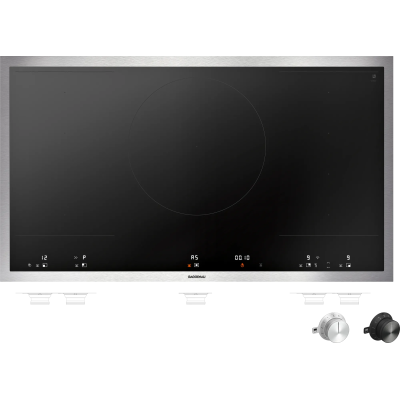 Gaggenau vi492115 90 cm Induktionskochfeld mit Rahmen + Knöpfen