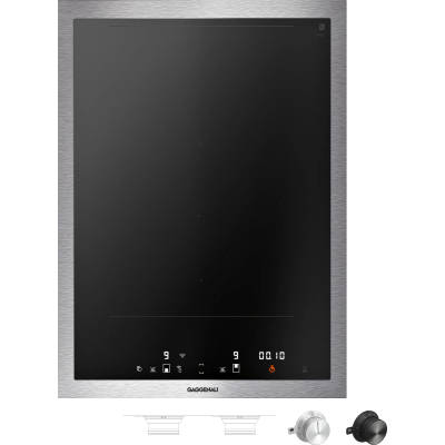 Gaggenau vi422115 placa de inducción dominó 38 cm con marco + pomos