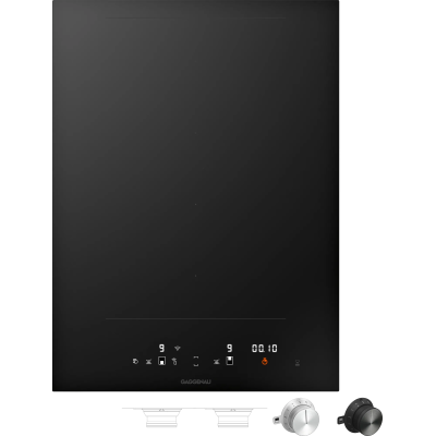 Gaggenau vi422105 domino induction hob 38 cm + knobs