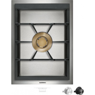 Gaggenau vg415115 domino gas hob 38 cm stainless steel