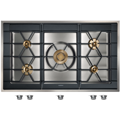 Gaggenau cg492211 gas hob 100 cm stainless steel